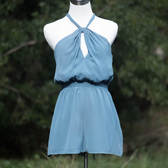 Kimchi Blue Pants - Kimchi Blue Halter Romper - S